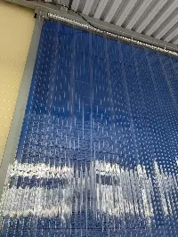 ПВХ завеса рулон морозостойкая рифленая 2x200 (25м)