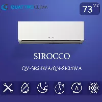 QUATTROCLIMA QV-SR24WA/QN-SR24WA