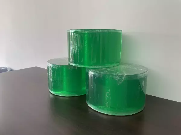 ПВХ завеса рулон гладкая прозрачная 2x200 (2м)