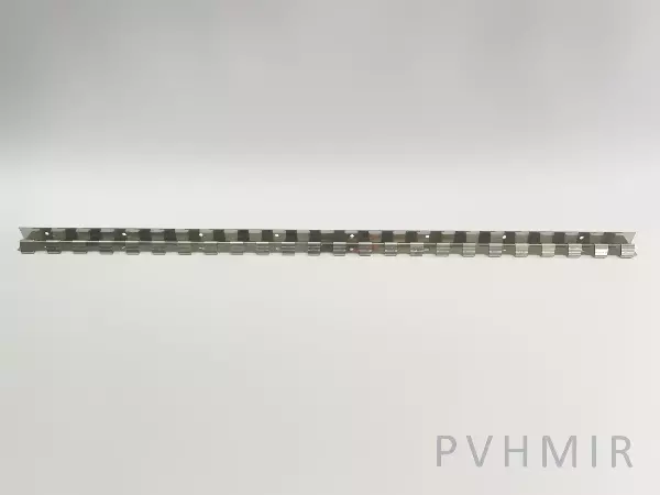 Гребенка для ПВХ завес нержавеющая сталь