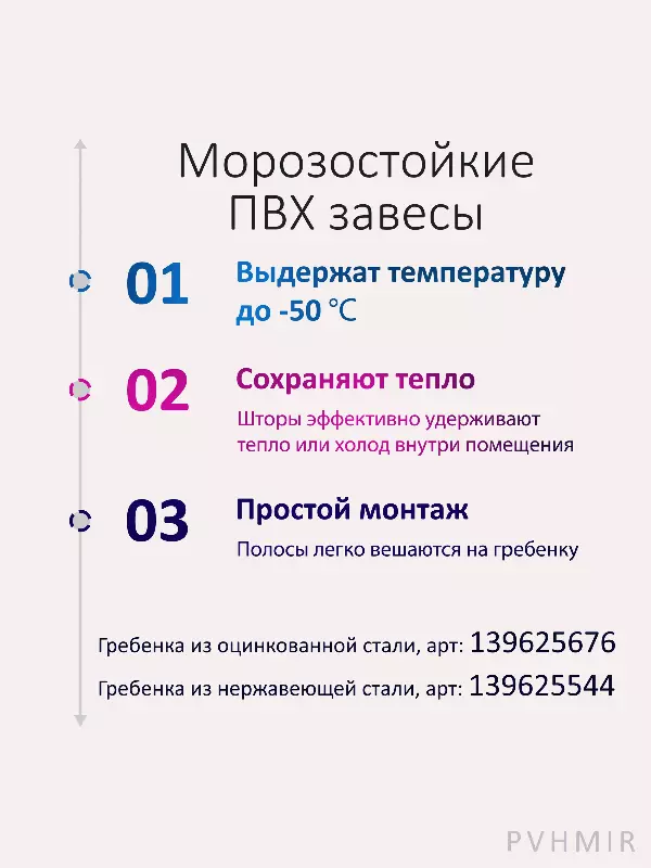 ПВХ завеса рулон прозрачная морозостойкая 2x200 (2м)